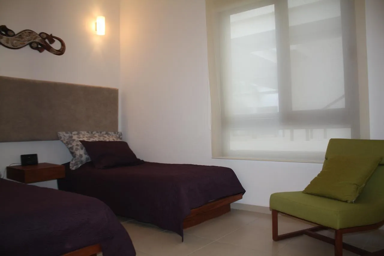 アパート アクマルCasa Azulアパートメント メキシコ